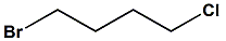 Chemical Diagram for 1-Bromo-4-chlorobutane Cas # 6940-78-9